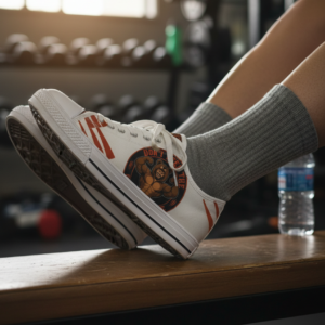 DFCW Canvas Low-Top — All White